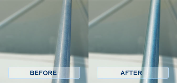 Clearkote Metal Protection - Before & After Metal Restoration